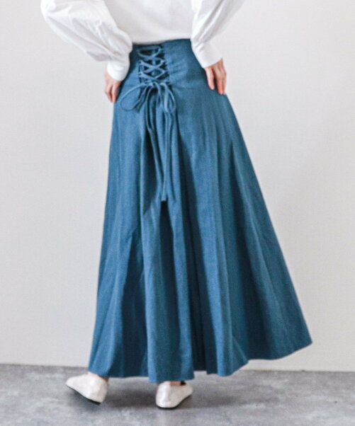 Archives デニムバックレースアップマキシスカート Rakuten Fashion 楽天ファッション 旧楽天ブランドアベニュー Ce8644
