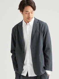 【SALE／66%OFF】UNITED ARROWS green label relaxing CM ☆ ルミレットウール ジャケット / ジャーディガン ＜ 機能性生地 / 吸水速乾 ＞ ユナイテッドアローズ アウトレット コート/ジャケット テーラードジャケット ネイビー グレー ブラウン【送料無料】