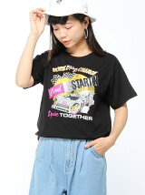 【BROWNY】(L)レーサープリントTシャツ