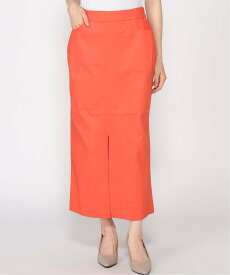 【SALE／49%OFF】Ranan チノライクロングタイトスカート ラナン スカート ロング・マキシスカート ベージュ カーキ グリーン ネイビー ブラック オレンジ