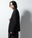 スラブラメ ノーカラージャケット