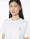 Maison Kitsune Maison Kitsune/(W)LADY FOX REGULAR TEE-SHIRT メゾン キツネ トップス カットソー・Tシャツ ベージュ ホワイト ブラック【送料無料】