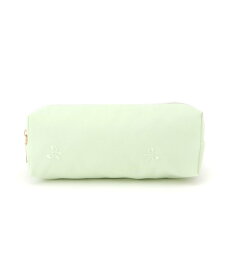Mignonjour Mignonjour/(W)リボンペンケース ミニョントレフル ルームヨンマルサンセレクティッド 財布・ポーチ・ケース ポーチ イエロー グリーン パープル ピンク ブラック ブルー