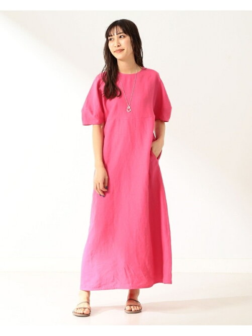 Demi Luxe Beams Demi Luxe Beams リネン パフスリーブ ワンピース Rakuten Fashion 楽天ファッション 旧楽天ブランドアベニュー Cm6645