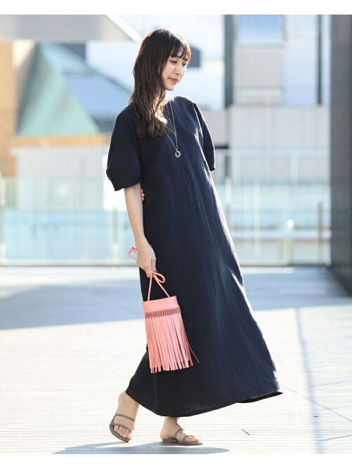 Demi Luxe Beams Demi Luxe Beams リネン パフスリーブ ワンピース Rakuten Fashion 楽天ファッション 旧楽天ブランドアベニュー Cm6645