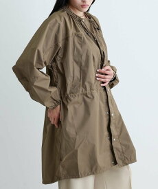 【SALE／20%OFF】INDIVI 【THE NORTH FACE Purple Label】Field Shirred Coat インディヴィ ジャケット・アウター ブルゾン・ジャンパー ブラック カーキグリーン【送料無料】