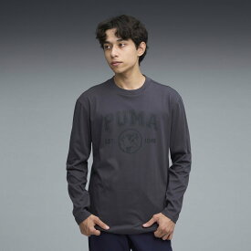 【SALE／30%OFF】PUMA メンズ CORE HERITAGE 長袖 Tシャツ プーマ トップス カットソー・Tシャツ グレー