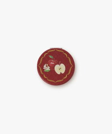Afternoon Tea LIVING アップルコンパクトミラー アフタヌーンティー・リビング メイク道具・美容器具 手鏡・メイクミラー レッド