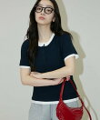 レイヤード風 ヘンリーネック Tシャツ 限定展開