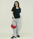 レイヤード風 ヘンリーネック Tシャツ 限定展開