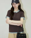 レイヤード風 ヘンリーネック Tシャツ 限定展開