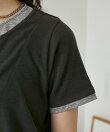 レイヤード風 ヘンリーネック Tシャツ 限定展開