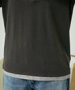 レイヤード風 ヘンリーネック Tシャツ 限定展開