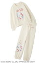 sanrio house 【gelato pique】【ONLINE限定カラーあり】【LADIES】ベビモコジャガードプルオーバー&ロングパンツセッ…