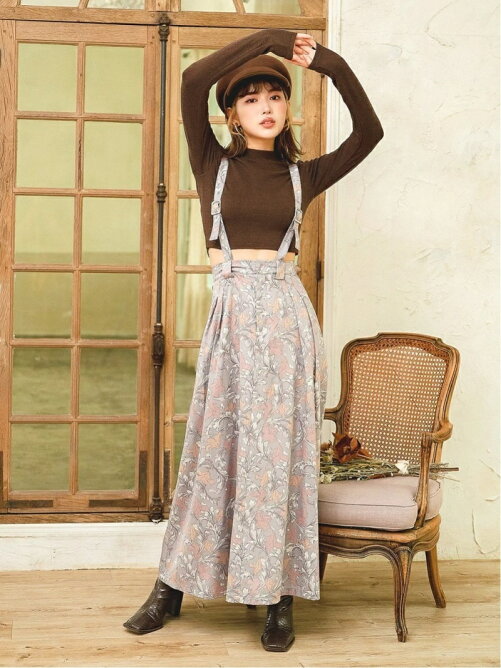 Darich サスペンダーフレアスカート Rakuten Fashion 楽天ファッション 旧楽天ブランドアベニュー Bs0646
