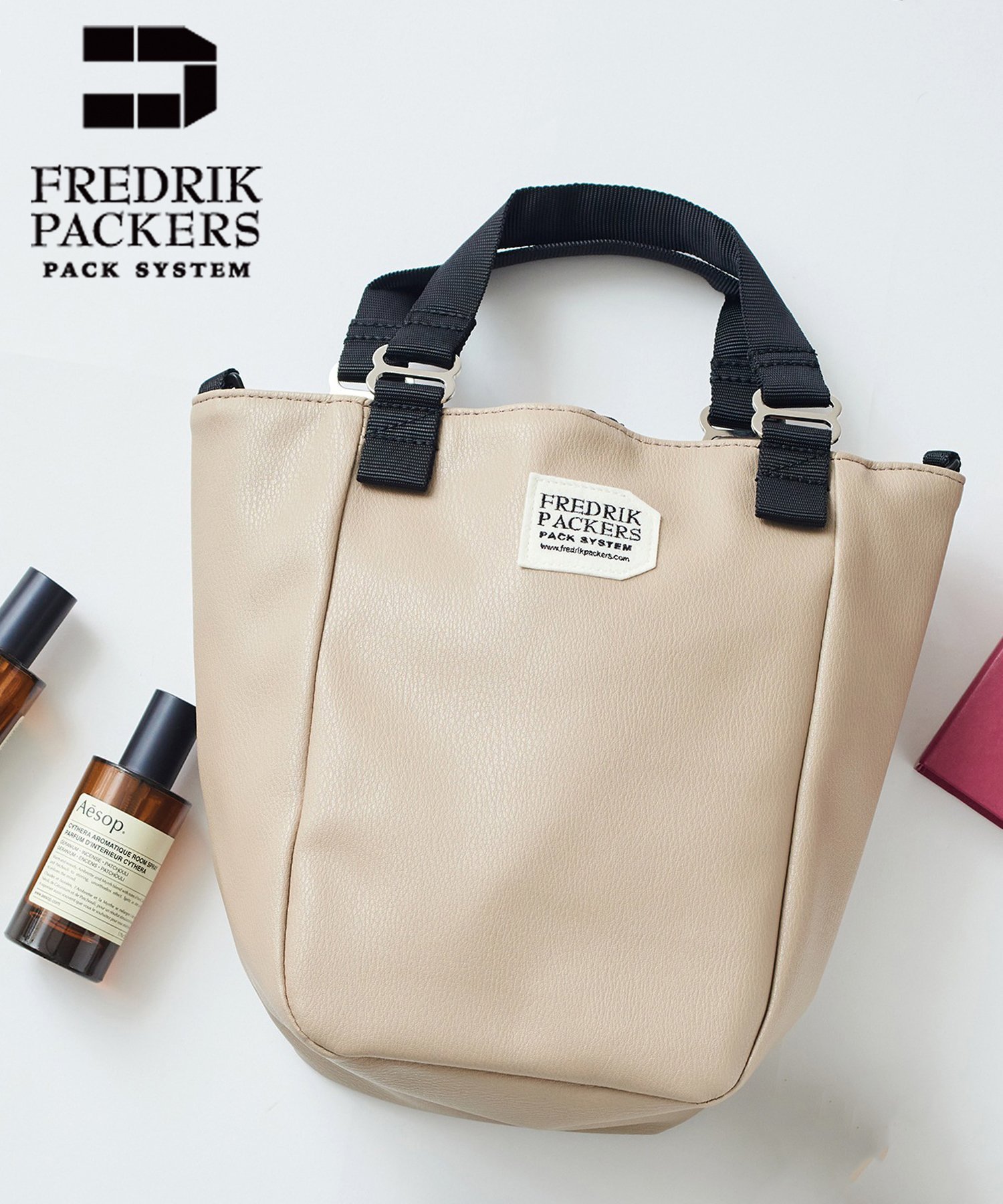 FREDRIK PACKERS オールシーズン・オールシーン活躍のミニトート◎ MISSION TOTE XS ECO LEATHER limited  A4ドキュメントや13inch以下のノートPCが収納可能 フレドリックパッカーズ