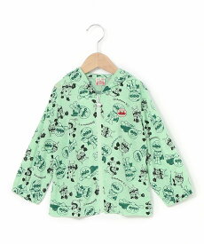 【SALE／30%OFF】ANPANMAN KIDS COLLECTION APKC/(K)アンパンマン ばいきんまん総柄薄手パーカ アンパンマンキッズコレクション トップス パーカー・フーディー グリーン ブルー【送料無料】