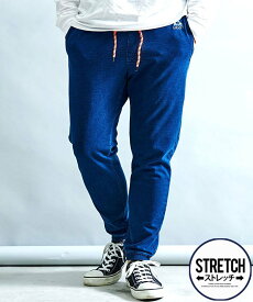 SB select GERRY インディゴ裏毛ジョガーパンツ スウェットパンツ シルバーバレット パンツ ジャージ・スウェットパンツ ブルー【送料無料】
