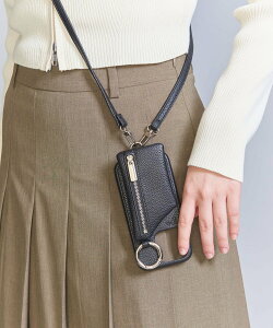 BEAUTY&YOUTH UNITED ARROWS <ajew>CADENAS ストラップ iPhone15Proケース ビューティー&ユース ユナイテッドアローズ スマホグッズ・オーディオ機器 スマホ・タブレット・PCケース/カバー ブラック