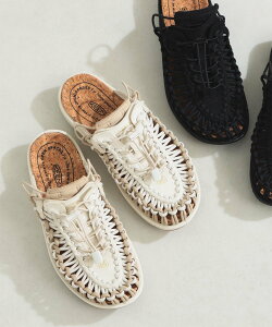 Demi-Luxe BEAMS KEEN / UNEEKIICONVERTIBLE �f�~���N�X �r�[���X �V���[�Y�E�C �T���_�� �u���b�N�y���������z