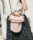 別注 マルチWAY メッシュ フリル巾着ショルダーバッグ