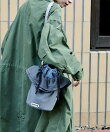 別注 マルチWAY メッシュ フリル巾着ショルダーバッグ