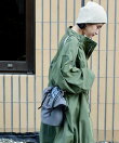 別注 マルチWAY メッシュ フリル巾着ショルダーバッグ