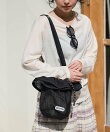 別注 マルチWAY メッシュ フリル巾着ショルダーバッグ