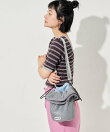 別注 マルチWAY メッシュ フリル巾着ショルダーバッグ