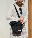 別注 マルチWAY メッシュ フリル巾着ショルダーバッグ