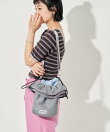 別注 マルチWAY メッシュ フリル巾着ショルダーバッグ