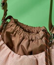 別注 マルチWAY メッシュ フリル巾着ショルダーバッグ