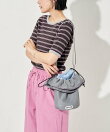 別注 マルチWAY メッシュ フリル巾着ショルダーバッグ