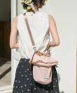 別注 マルチWAY メッシュ フリル巾着ショルダーバッグ