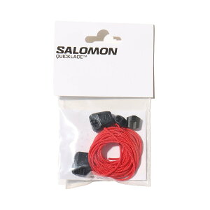 SALOMON SALOMON QUICKLACE KIT RacRd/Black/Black �A�g���X �V���[�Y�E�C �V���[�P�A�p�i�E�V���[�Y���� ���b�h