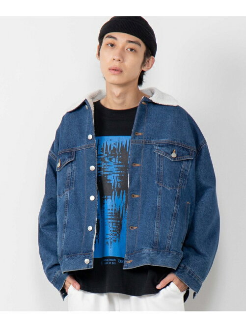 Wego Browny Vintage M ボアデニムジャケット Rakuten Fashion 楽天ファッション 旧楽天ブランドアベニュー V