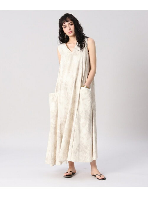 Ined Ined30th スタイリスト 辻直子コラボ マーブルプリントワンピース 辻直子さん着用レングス 132cm Rakuten Fashion 楽天ファッション 旧楽天ブランドアベニュー Db2647
