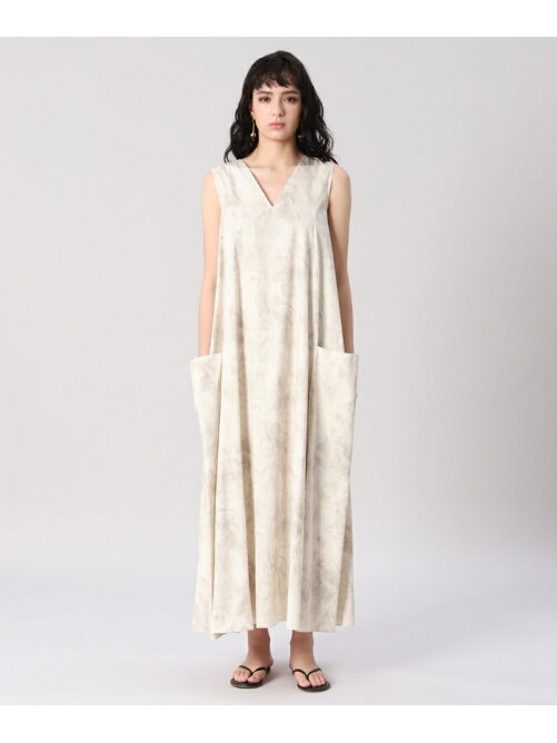 Ined Ined30th スタイリスト 辻直子コラボ マーブルプリントワンピース 辻直子さん着用レングス 132cm Rakuten Fashion 楽天ファッション 旧楽天ブランドアベニュー Db2647