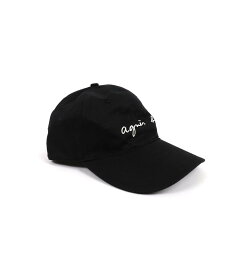 agnes b. HOMME GT47 CASQUETTE ロゴキャップ アニエスベー 帽子 キャップ ブラック【送料無料】