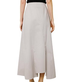 【SALE／50%OFF】LE CIEL BLEU LE CIEL BLEU/Split Hem Maxi Skirt ルシェルブルー スカート ロング・マキシスカート グレー ベージュ【送料無料】