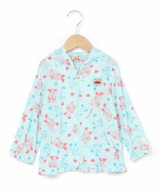 【SALE／30%OFF】ANPANMAN KIDS COLLECTION APKC/(K)ドキンちゃん コキンちゃん総柄薄手パーカ アンパンマンキッズコレクション トップス パーカー・フーディー ピンク ブルー【送料無料】
