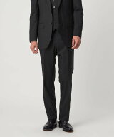 UNITED ARROWS green label relaxing REDA トロピカル 無地 スリム ノープリーツ スーツパンツ ユナイテ…