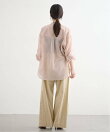 シアーボイルチェックシャツ