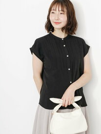 【SALE／50%OFF】Te chichi TERRASSE タック切替ブラウス テチチ トップス シャツ・ブラウス ホワイト ブルー ブラック