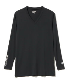 BEAMS GOLF ORANGE LABEL ＜MEN＞BEAMS GOLF ORANGE LABEL / Vネック コンプレッションシャツ(UVカット) ギフト プレゼント ビームス ゴルフ インナー・ルームウェア その他のインナー・ルームウェア ブラック ホワイト【送料無料】