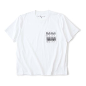 【SALE／40%OFF】White Mountaineering White Mountaineering/(M)MULTI LOGO POCKET T-SHIRT ホワイトマウンテニアリング トップス カットソー・Tシャツ ホワイト ブラック【送料無料】