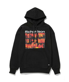 【SALE／60%OFF】bonjour records Richardson Antoine D'Agata Hoodie ボンジュールレコード トップス パーカー・フーディー ブラック ホワイト【送料無料】