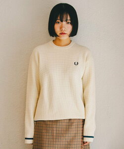 SHIPS MEN �ySHIPS�ʒ��zFRED PERRY: �V���O�� �e�B�b�v ���b�t�� �j�b�g �V�b�v�X �g�b�v�X �j�b�g �x�[�W�� �l�C�r�[�y���������z