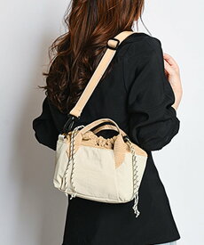 【SALE／10%OFF】aimoha - select - 【B.A.G】トート巾着ミニバッグ アイモハ バッグ トートバッグ ベージュ グレー ワインレッド