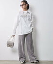ロゴプリントロングスリーブTシャツ<大きいサイズ有>シックスタイル